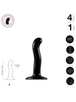 4. Sex Shop, P and G Spot Small Dildo by Strap-On-Me