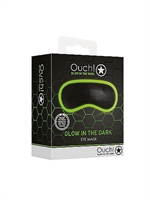 5. Sex Shop, Bonded Leather Blindfold - Glow in the Dark by Ouch