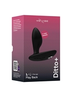 6. Sex Shop, Satin Black Ditto+ by We-Vibe