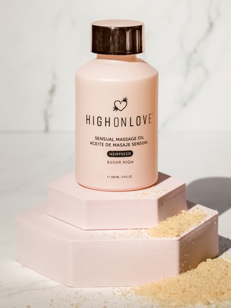 Sensual Massage Oil - Sugar High by High On Love