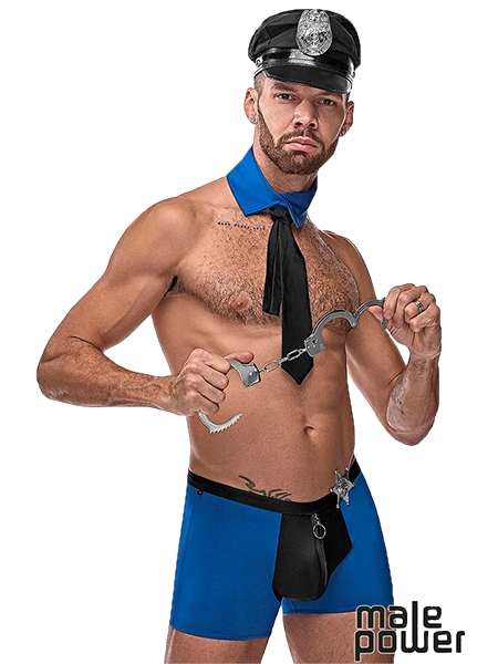 3-Piece Sexy Policeman Outfit by Male Power