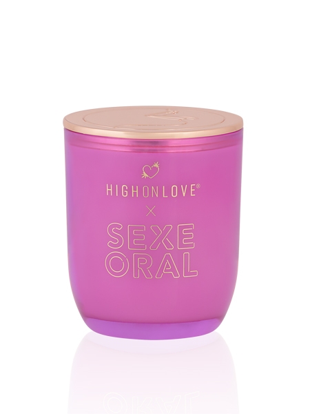 Sensual Massage Candle by High On Love X Sexe Oral