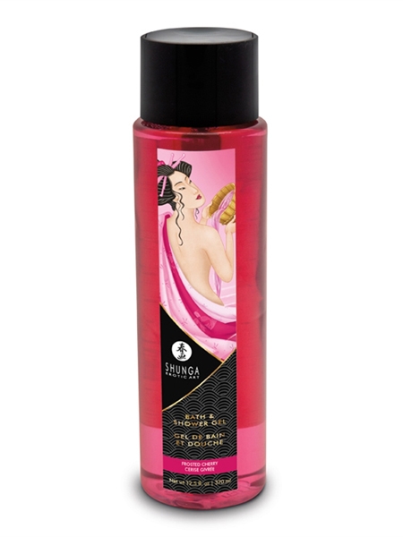 Frosted Cherry Bath and Shower Gel by Shunga