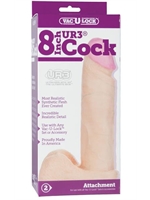 2. Sex Shop, Vac-U-Lock UR3 Cock 8" Beige