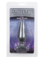 2. Sex Shop, Platinum silicone - The Big end - Charcoal