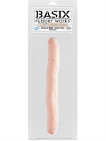 3. Sex Shop, Basix Rubber Works 12" Double Dong Flesh