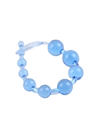 3. Sex Shop, Sassy Anal Beads - Blue