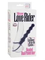 2. Sex Shop, Silicone Love Rider Beaded Dual Penetrator