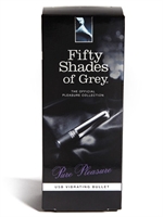 4. Sex Shop, Pure pleasure USB Vibrating bullet 50 Shades of Grey
