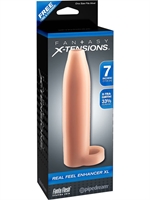 2. Sex Shop, Real Feel Enhancer XL - Beige