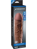 2. Sex Shop, Mega 2" Extension - Brown