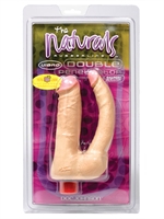 2. Sex Shop, Double Entry Vibrator - Natural