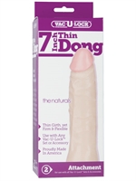 4. Sex Shop, 7" Dildo  - Vac-U-Lock