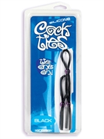 2. Sex Shop, Black Silicone Cock Ring - Cock Ties