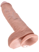 4. Sex Shop, King Cock - 10" with Testicles