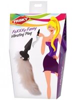 2. Sex Shop, Vibrating Anal Plug with a Fox Tail