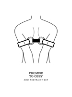 5. Sex Shop, Promise To Obey Arm Restraint Set by Fifty Shades of Grey
