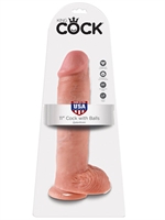 5. Sex Shop, King Cock 11 inch with balls
