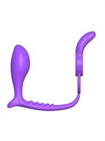 3. Sex Shop, Ring Ass-Gasm Vibrating Rabbit Purple
