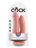 5. Sex Shop, King Cock Dildo Double Penetrator