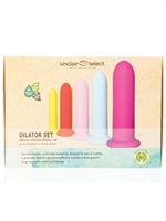 2. Sex Shop, Deluxe Silicone Dilator Set by Sinclair