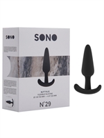 2. Sex Shop, Butt Plug Black No.29 by Sono
