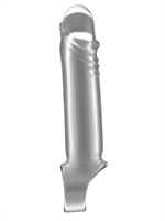 2. Sex Shop, Stretchy Penis Extension no31 clear by Sono