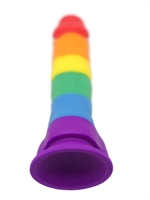 2. Sex Shop, Pride Rainbow Dildo With Ball from Pride Dildo