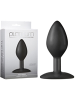 2. Sex Shop, Medium Butt Plug Silicone Spade Black