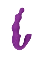 2. Sex Shop, Strapless Strap-On Purple Come Together by Evolved