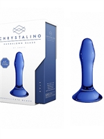 2. Sex Shop, Butt plug or vaginal Star Blue 4.5" by Chrystalino