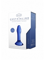 3. Sex Shop, Butt plug or vaginal Star Blue 4.5" by Chrystalino