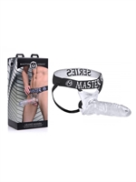 3. Sex Shop, Grand Mamba Style Cock Sheath 8.5 " by Master Series