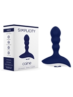 3. Sex Shop, Caine anal vibrator by Simplicity