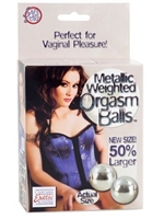 3. Sex Shop, Weighted Orgasm Balls-Metallic