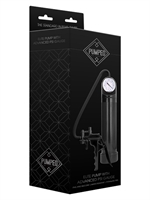 2. Sex Shop, Elite pump with advanced PSI gauge black by Pumped