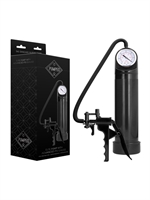 3. Sex Shop, Elite pump with advanced PSI gauge black by Pumped