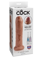 2. Sex Shop, Cock tan 7" Uncut by King Cock