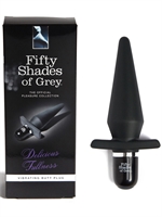 3. Sex Shop, Vibrating Butt Plug by Fifty Shades Of Grey Collection