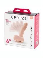 6. Sex Shop, Realistic Vibrating 6'' Dildo by UPRIZE