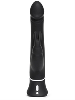 3. Sex Shop, Realistic rabbit black vibrator by Happy Rabbit