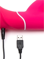 5. Sex Shop, G-Spot rabbit vibrator pink by Happy Rabbit