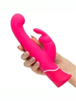 4. Sex Shop, G-Spot rabbit vibrator pink by Happy Rabbit