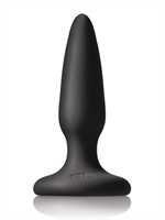 3. Sex Shop, OMG Mini black silicone plug with Emoji Face by Mojis