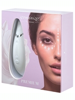 6. Sex Shop, White Womanizer Premium by Womanizer