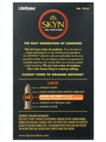 2. Sex Shop, Condom Lifestyles Skyn Large (latex free) (12 condoms)