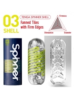 2. Sex Shop, Shell Spinner Masturbation Sleeve by Tenga