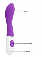 3. Sex Shop, BEND Vibrator purple by Shots GC