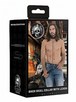 4. Sex Shop, Neck Chain with Skulls & Leash by Ouch!