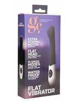 4. Sex Shop, Flat Vibrator black by GC